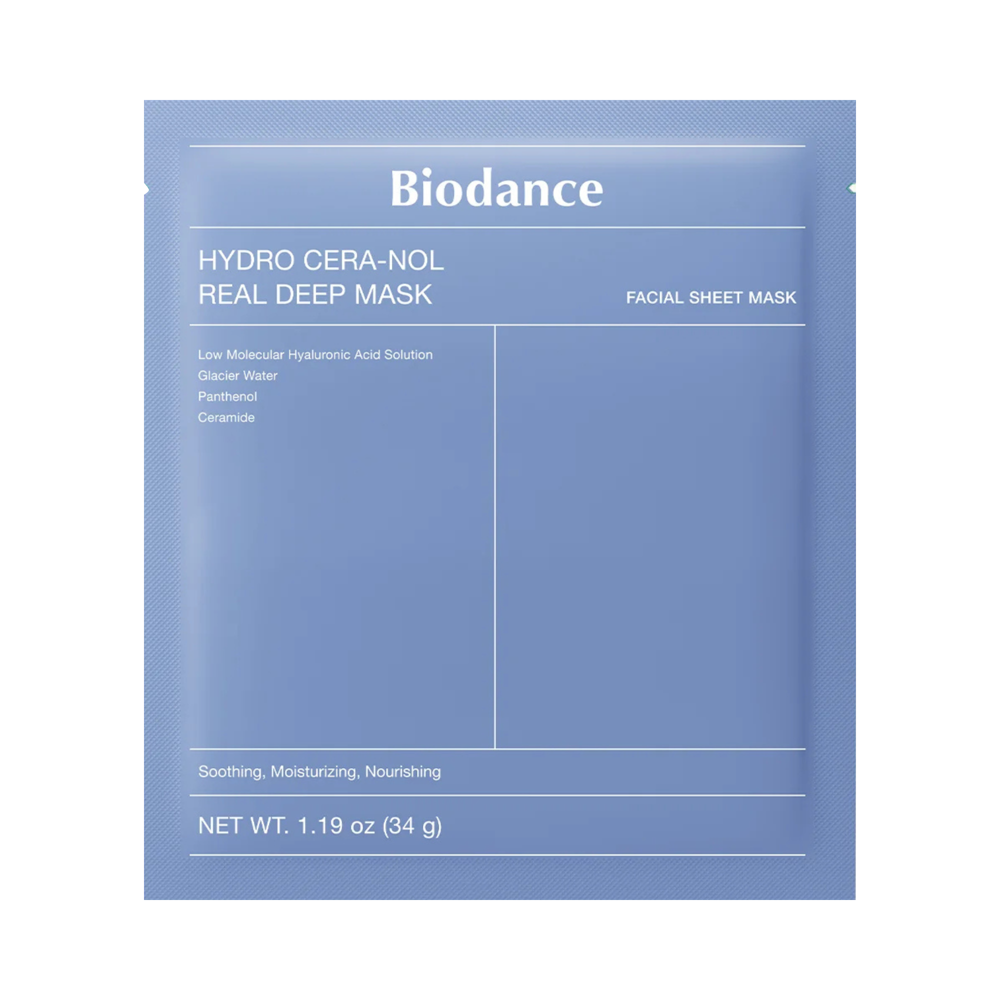 Biodance Hydro Cera-nol Real Deep Mask