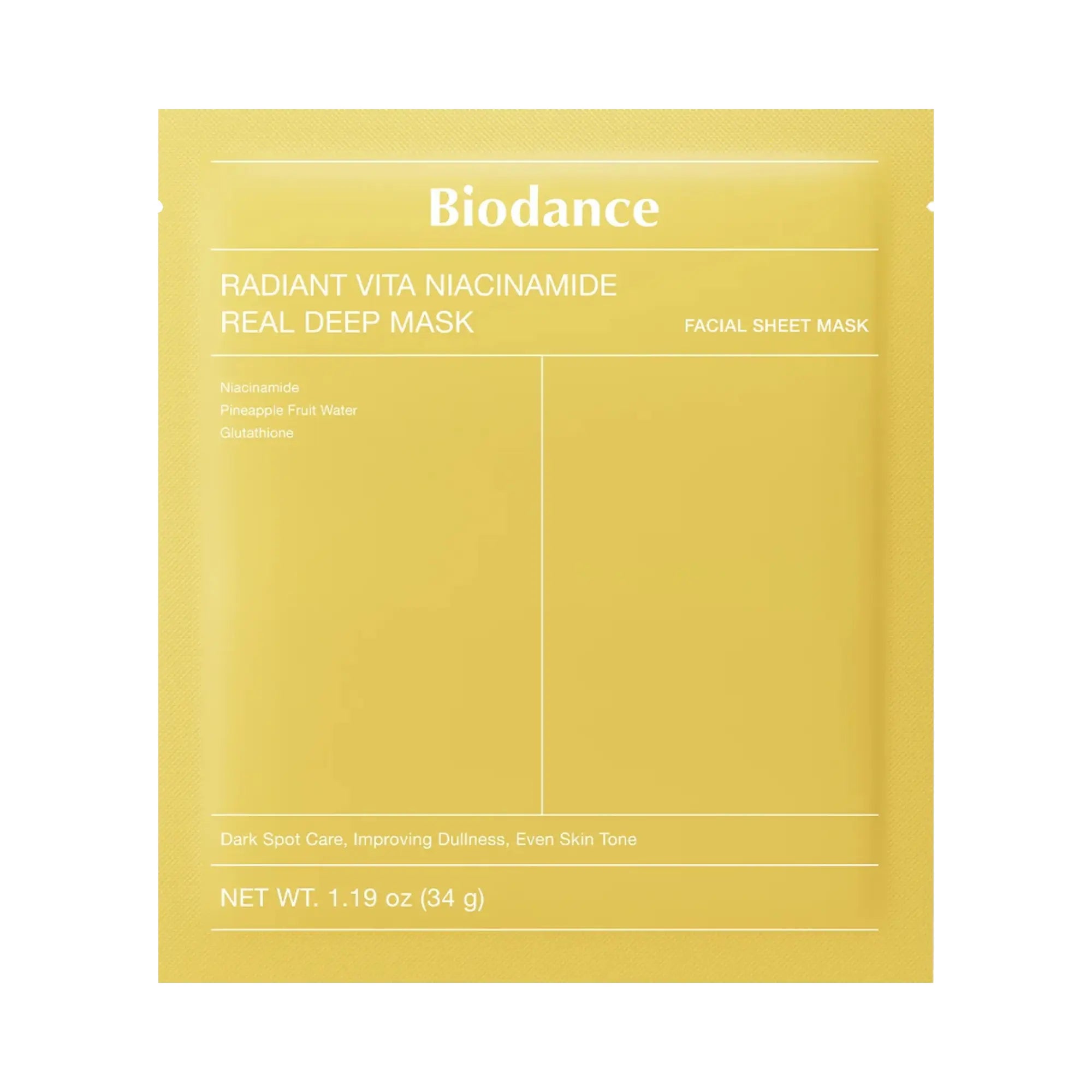 Biodance Radiant Vita Niacinamide Real Deep Mask